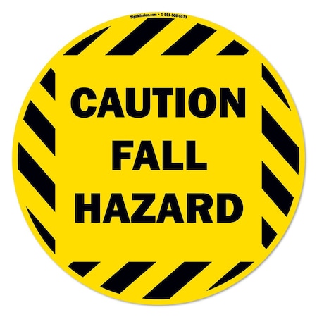 Fall Hazard 16in Non-Slip Floor Marker